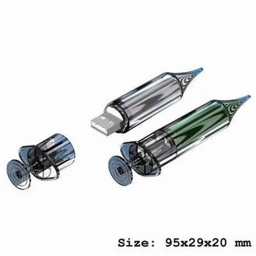 Clé USB seringue