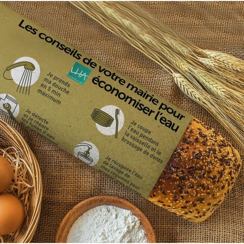 Sac à pain personnalisé - Communication locale en boulangerie