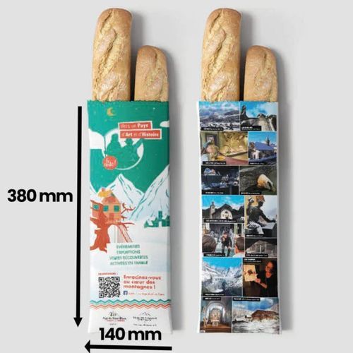 Sac à pain personnalisé - Communication locale en boulangerie