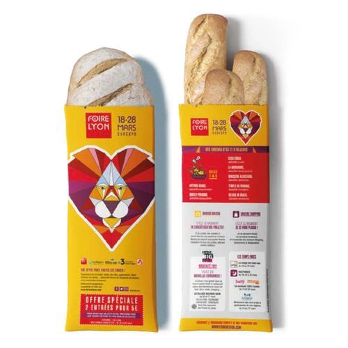 Sac à pain personnalisé - Communication locale en boulangerie