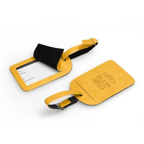 ÉTIQUETTE À BAGAGE EN COULEUR MADE IN FRANCE