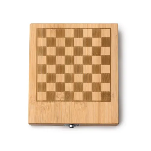 Coffret Cadeau Vin Bambou Personnalisable avec Accessoires et Jeu