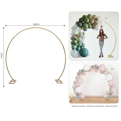 Arche à ballons personnalisable pour événements professionnels