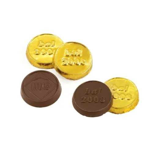 Médailles au chocolat 30 mm
