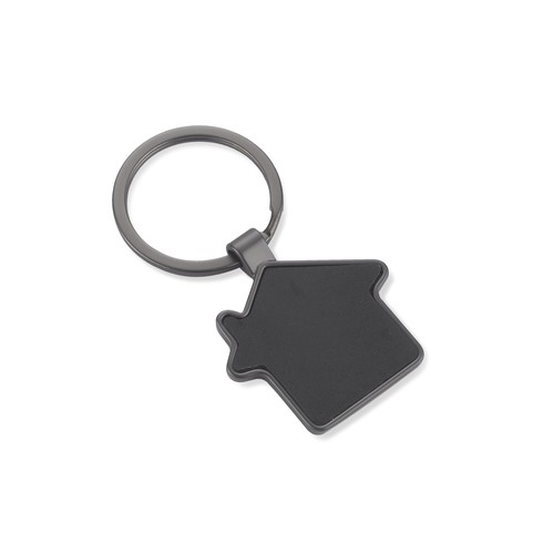 Porte-clés Maison Personnalisable en Métal - Toucher Premium