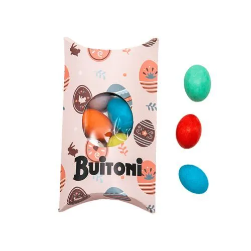 Oreiller de Pâques avec des oeufs