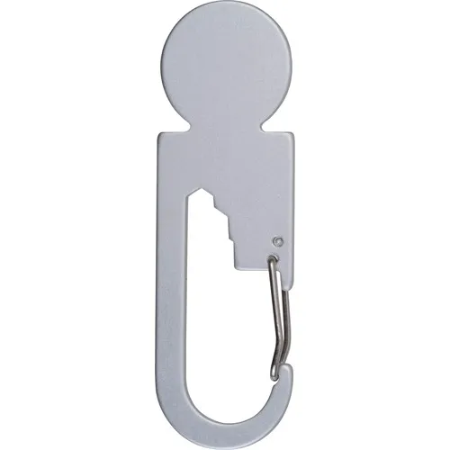 Multitool Aluminium Recyclé avec Déclencheur de Caddie Personnalisable