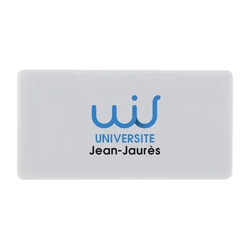 Aimant Publicitaire Puissant 5,5x2,8cm - Personnalisable