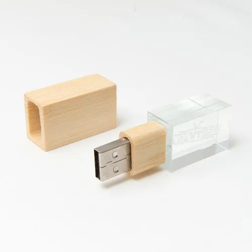 Clé USB Bodrum USB 3.0 128 GB Bois - Transparent