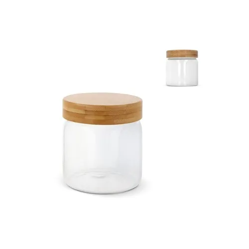 Boîte en céramique et bambou 550 ml personnalisable