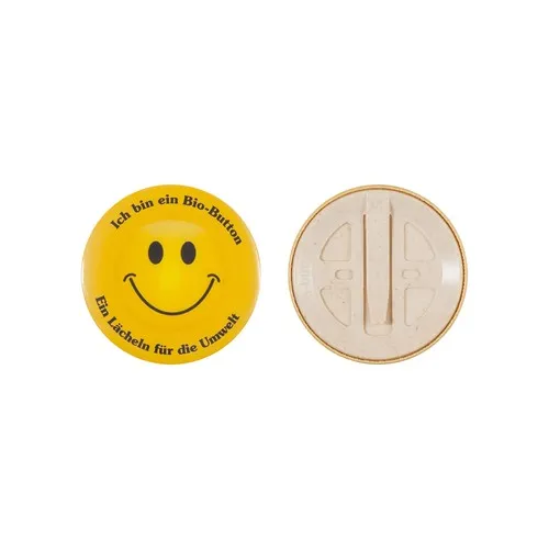 Bouton biologique 56mm avec clip