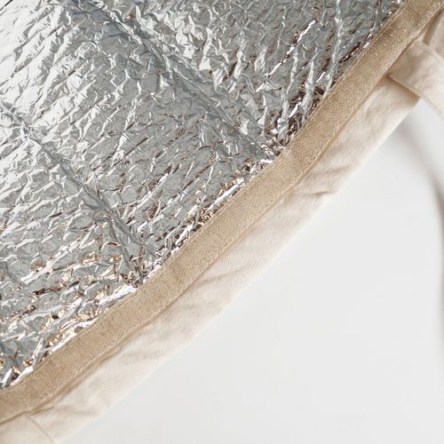 Grand Sac Isotherme Coton 230g Fabrication Européenne - 50x39x14cm