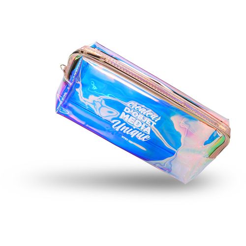 Trousse Holographique Personnalisable - Effet Visuel Irisé