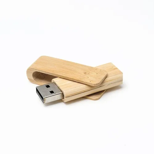 Clé USB New Mexico USB 2.0 8GB Bambou clair