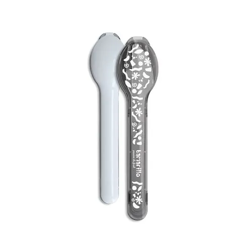 Set 3 Couverts Inox Personnalisables avec Étui Rigide