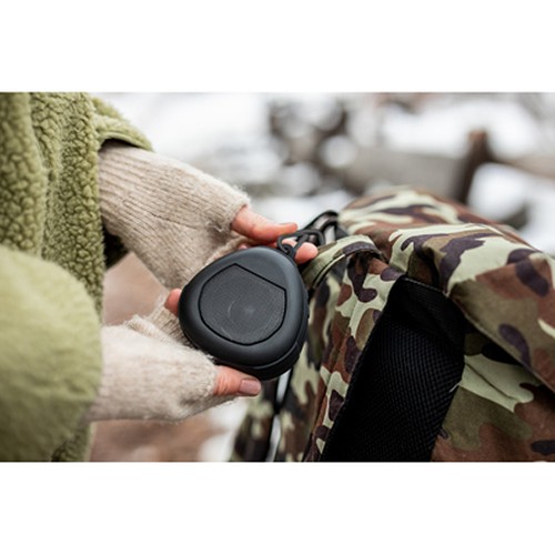 Enceinte Sans Fil 5W Étanche IPX5 avec Mousqueton Personnalisable