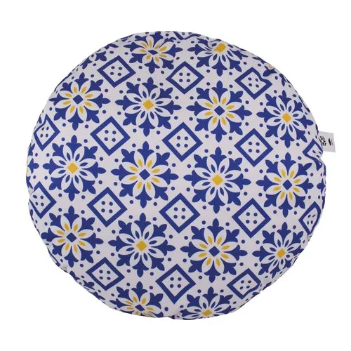 Coussin Rond Personnalisable en Polycoton 40cm - Sublimation Totale