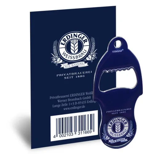 Jeton de caddie décapsuleur personnalisable par sérigraphie