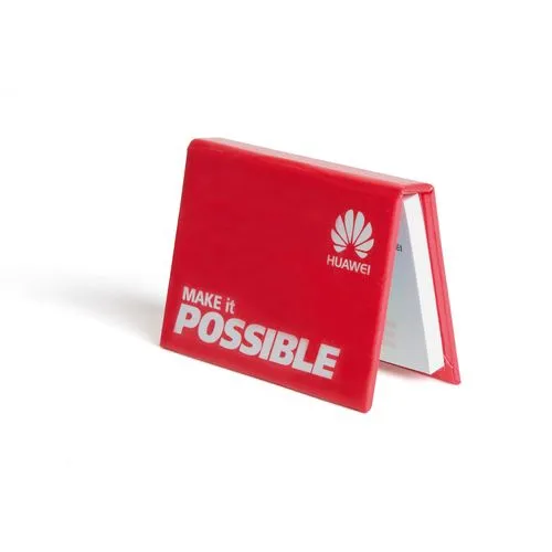 Bloc-notes adhésif personnalisé 50 feuilles + marque-pages couleur