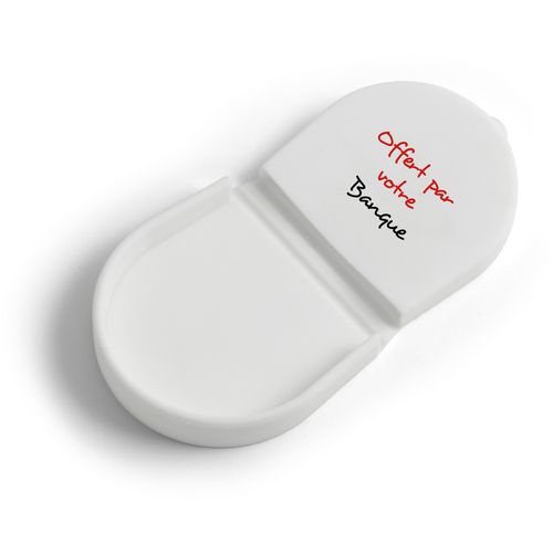 Porte-monnaie silicone demi-ovale personnalisable - Objet publicitaire