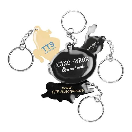 Porte-clés PVC souple personnalisé - Fabrication sur mesure