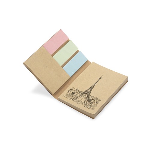 Règle avec Notes Autocollantes Personnalisable - Kit Bureau