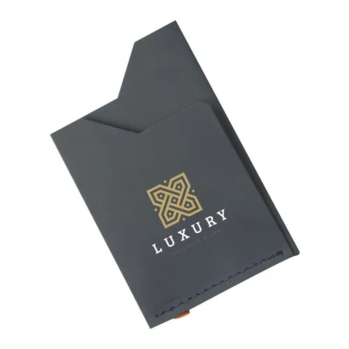 Recycled Leather Cardholder porte-cartes