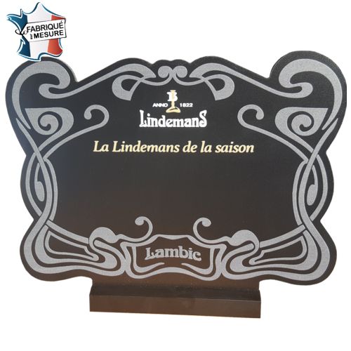 Ardoise de Table Personnalisée avec Découpe sur Mesure