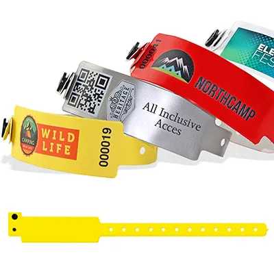 Bracelets vinyle 25mm impression quadri CMJN - dès 500 ex