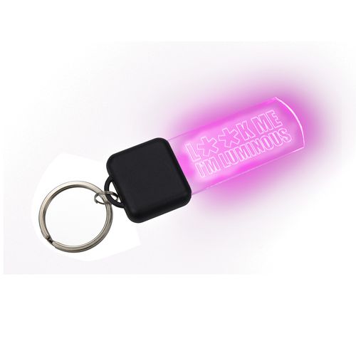 Porte-clés LED Lumineux Personnalisable - Gravure Laser