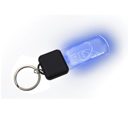 Porte-clés LED Lumineux Personnalisable - Gravure Laser
