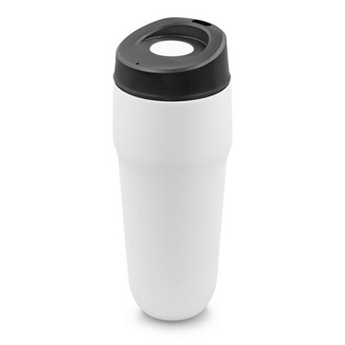 Mug Isotherme 400 ml Personnalisable - Double Paroi Inox & Céramique