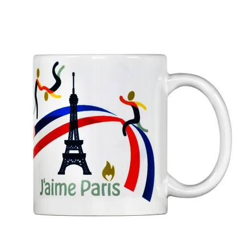 Mug Céramique Blanc 350g - Personnalisation Sublimation Haute Qualité