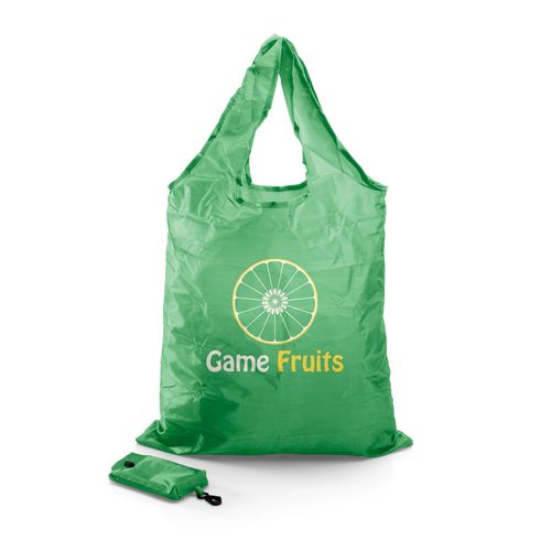 Sac Shopping Pliable Personnalisé - Polyester 190T avec Pochette