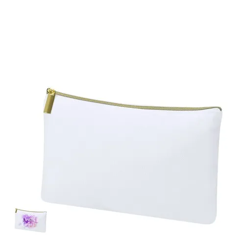 Trousse de Toilette Personnalisable en PU Noir - Sérigraphie