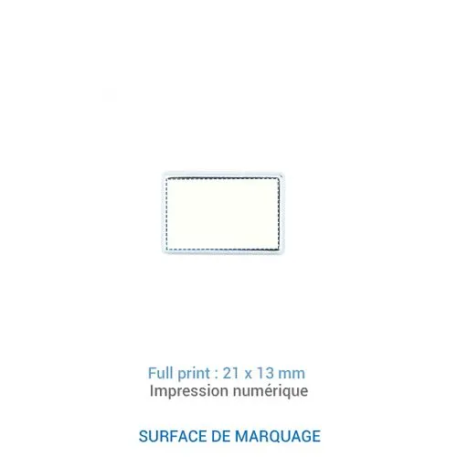 Pin's rectangulaire - France - Gris Argent