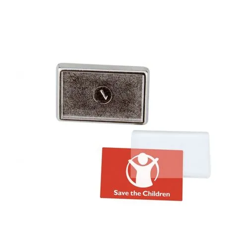 Pin's rectangulaire - France - Gris Argent