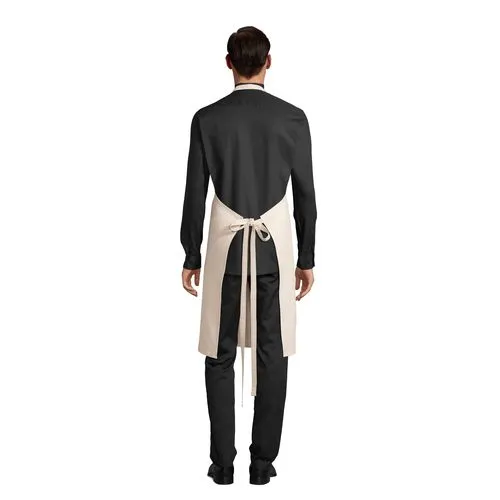 Tablier Long Français en Coton Recyclé - Personnalisable par Sérigraphie