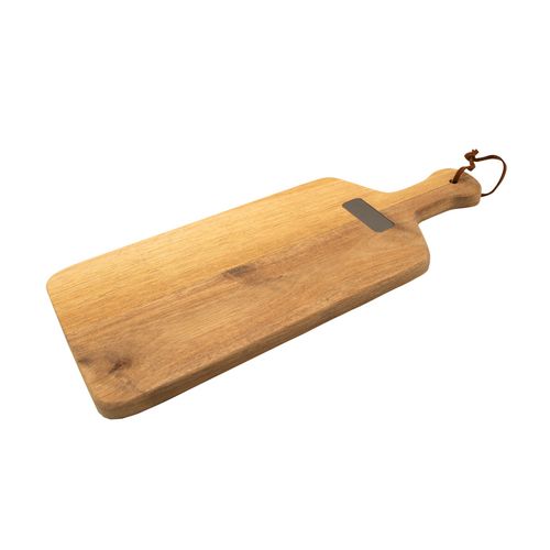 Planche à découper en acacia massif personnalisable - Taille S
