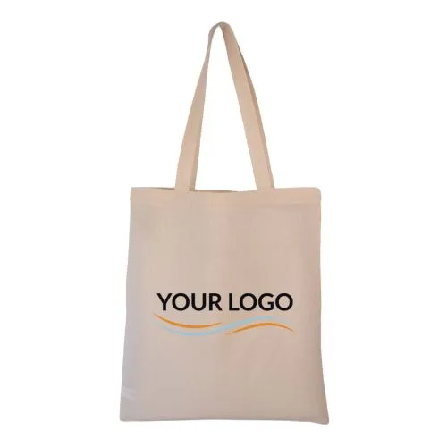 Tote bag coton naturel 130g personnalisable - Fabrication Portugal