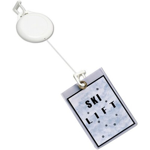 Porte-badge avec cordelette nylon 80 cm personnalisable