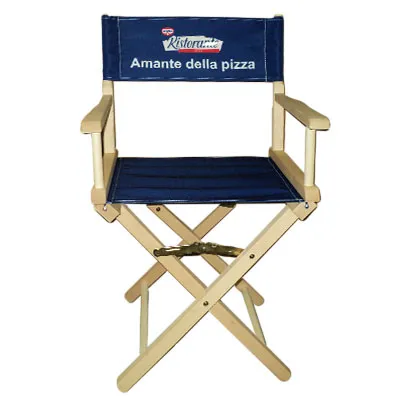 Fauteuil Metteur en Scène Personnalisable en Bois de Hêtre Massif