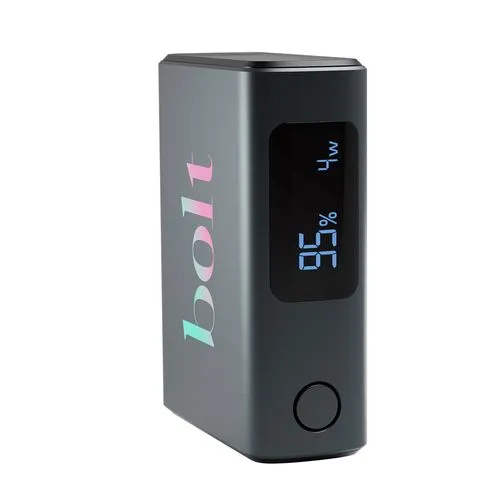 Power Bank 10000mAh Écologique Bambou avec Chargeur Sans Fil 5W