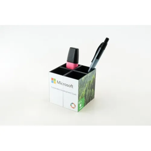 Pot à Crayons Transformable Magic Flip - Plastique Recyclé