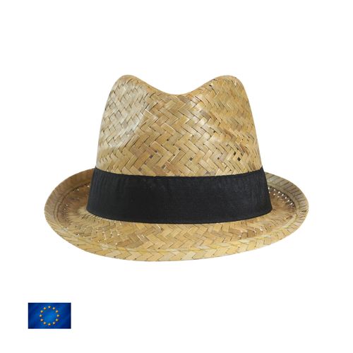 Chapeau Paille Dorée Personnalisable - Fabrication Européenne Éco-responsable
