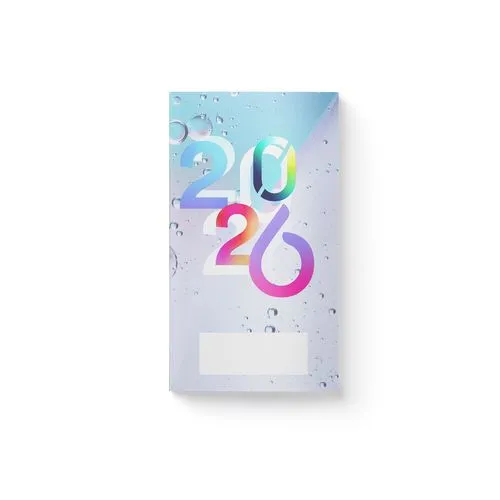 AGENDA ECO POCHE 2026 - THEME BUSINESS-1 - 95 x 165 mm - QUINZAINIER 64 PAGES - COUVERTURE 380g QUADRI PAGES 1 ET 4 - PELLICULAGE BRILLANT RECTO - PIQURE 2 POINTS METAL