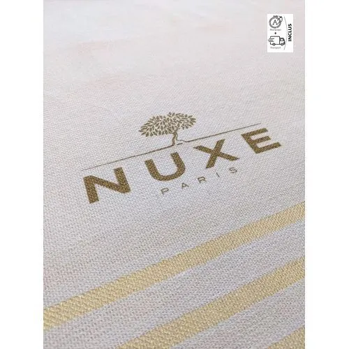 Fouta Publicitaire en Coton Recyclé - Textile Éco-responsable