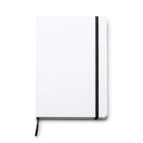 Bloc-notes A5 couverture rigide personnalisable - 100 feuilles