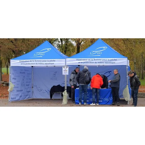 Tente Pliante Personnalisée Aluminium - Barnum Pro pour Événements