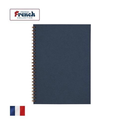 Cahier Spirale A5 Recyclé MEMENTO - Fabrication Française